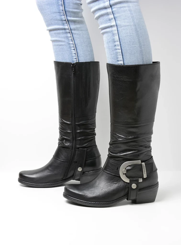Wolky Boots 00456 La Banda 2000 black leather