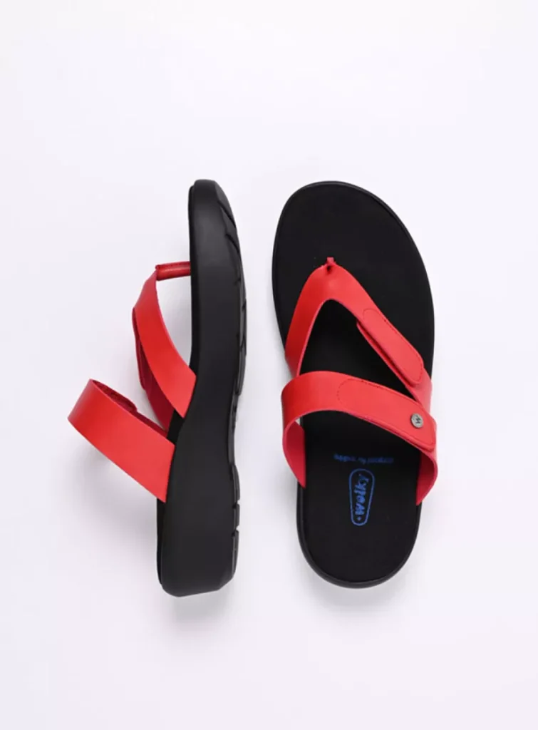 Wolky Sandals 00202 Hobie 02500 red biocare