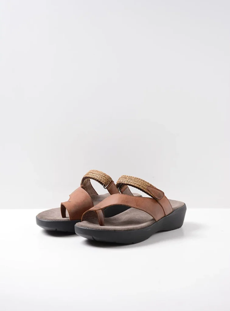 Wolky Sandals 00203 Collins 30430 cognac leather