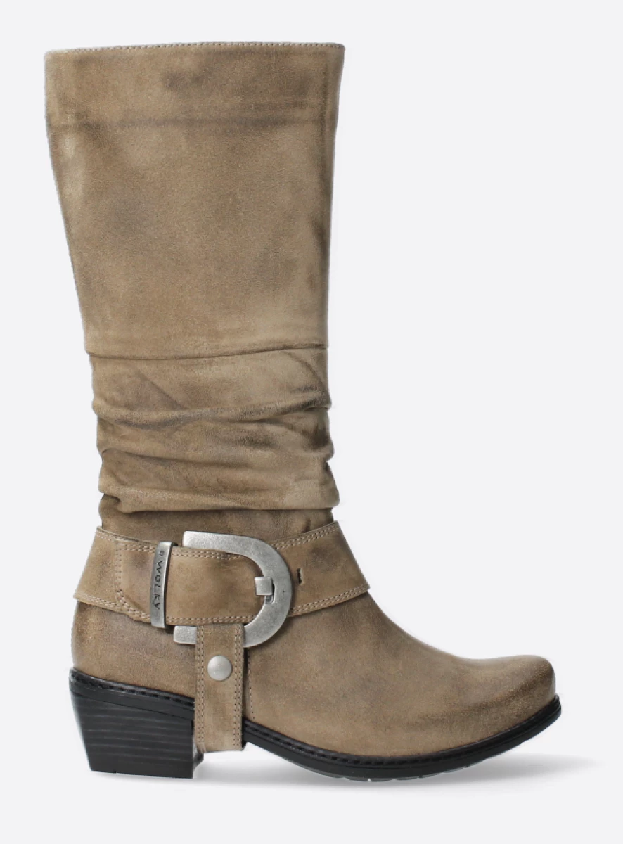 Wolky Boots 00456 La Banda 45150 taupe suede