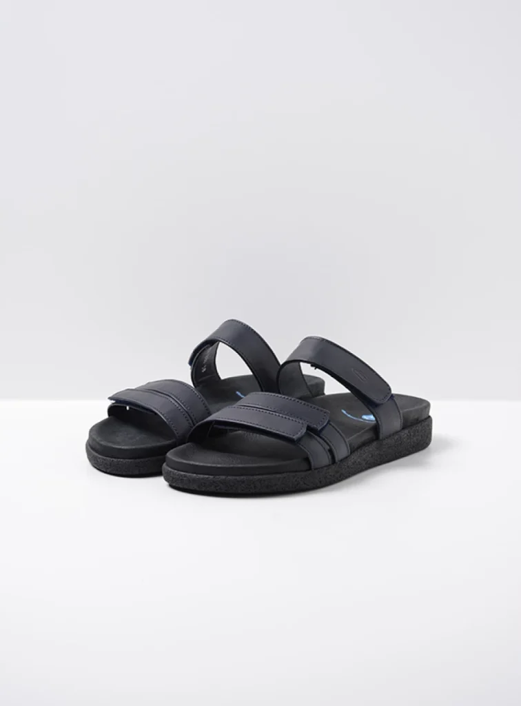 Wolky Sandals 00501 Cirrus 30800 dark blue leather