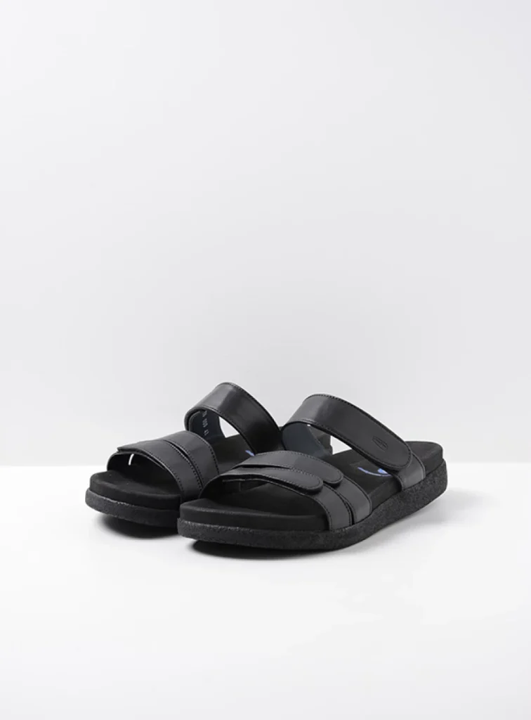 Wolky Sandals 00511 Cirrus men 30000 black leather