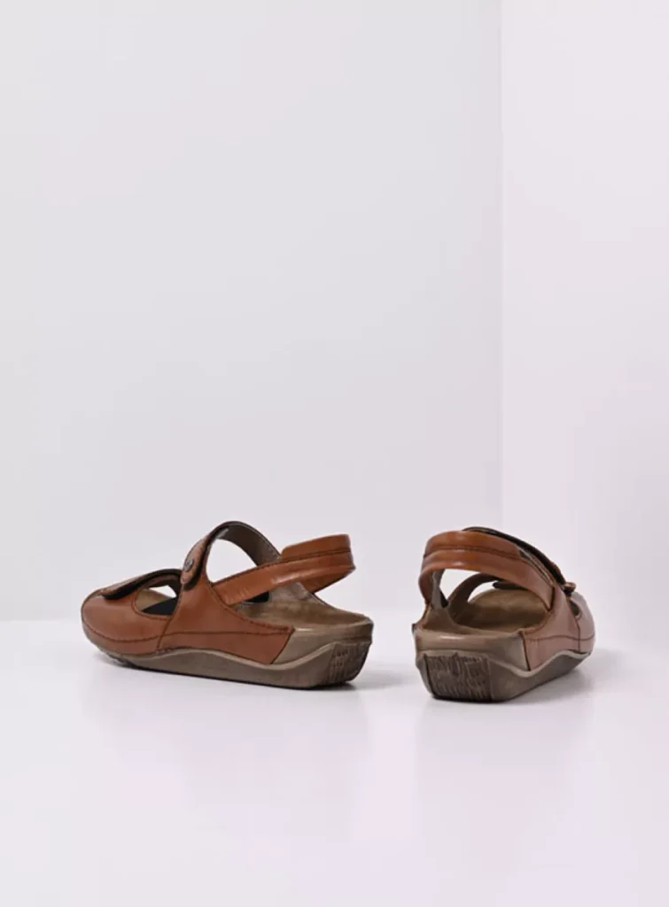 Wolky Sandals 00537 Alberta 50400 natural leather