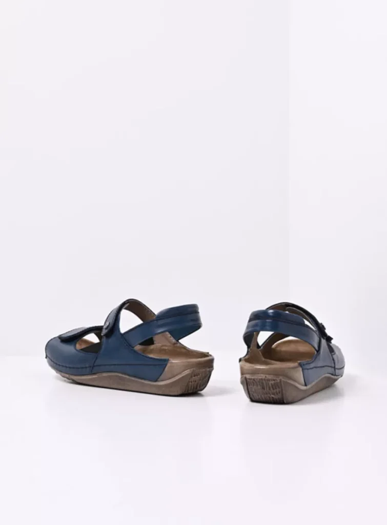 Wolky Sandals 00537 Alberta 50820 denim leather