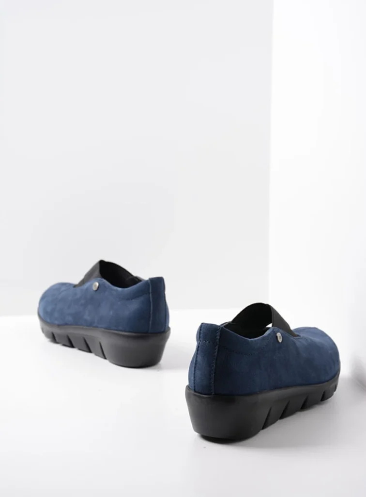 Wolky Ballet pumps 00665 Cursa 11820 blue nubuck