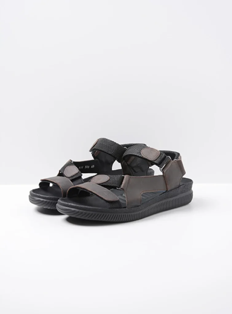 Wolky Sandals 00711 Energy Men 50300 brown oiled leather