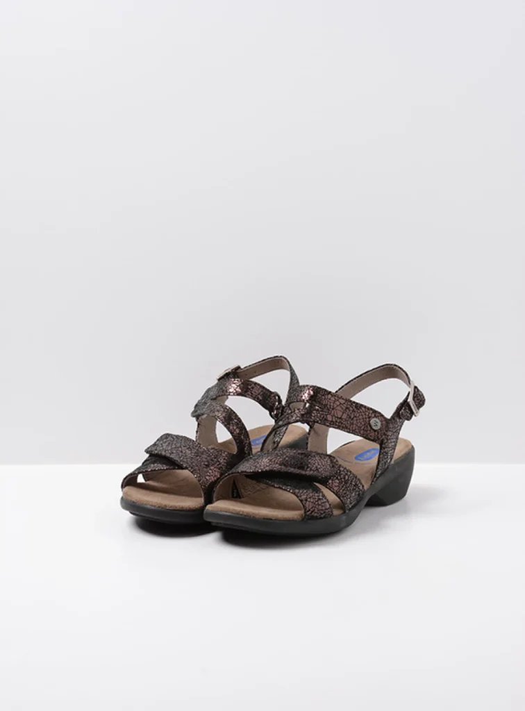 Wolky Sandals 00776 Fria 40300 brown leather