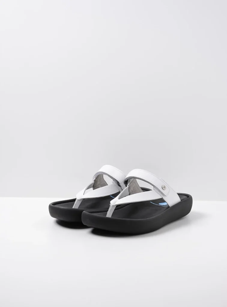 Wolky Sandals 00821 Peace 31100 white leather