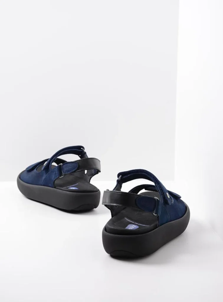 Wolky Sandals 00827 Celine 11820 denim nubuck