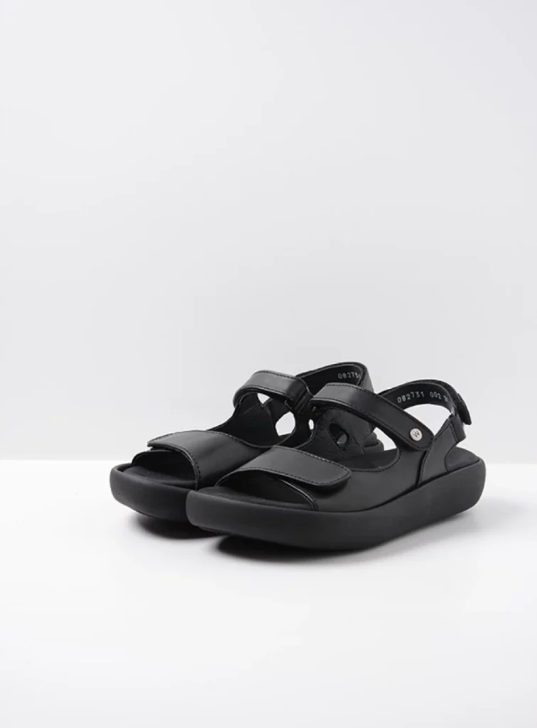 Wolky Sandals 00827 Celine 31002 black leather