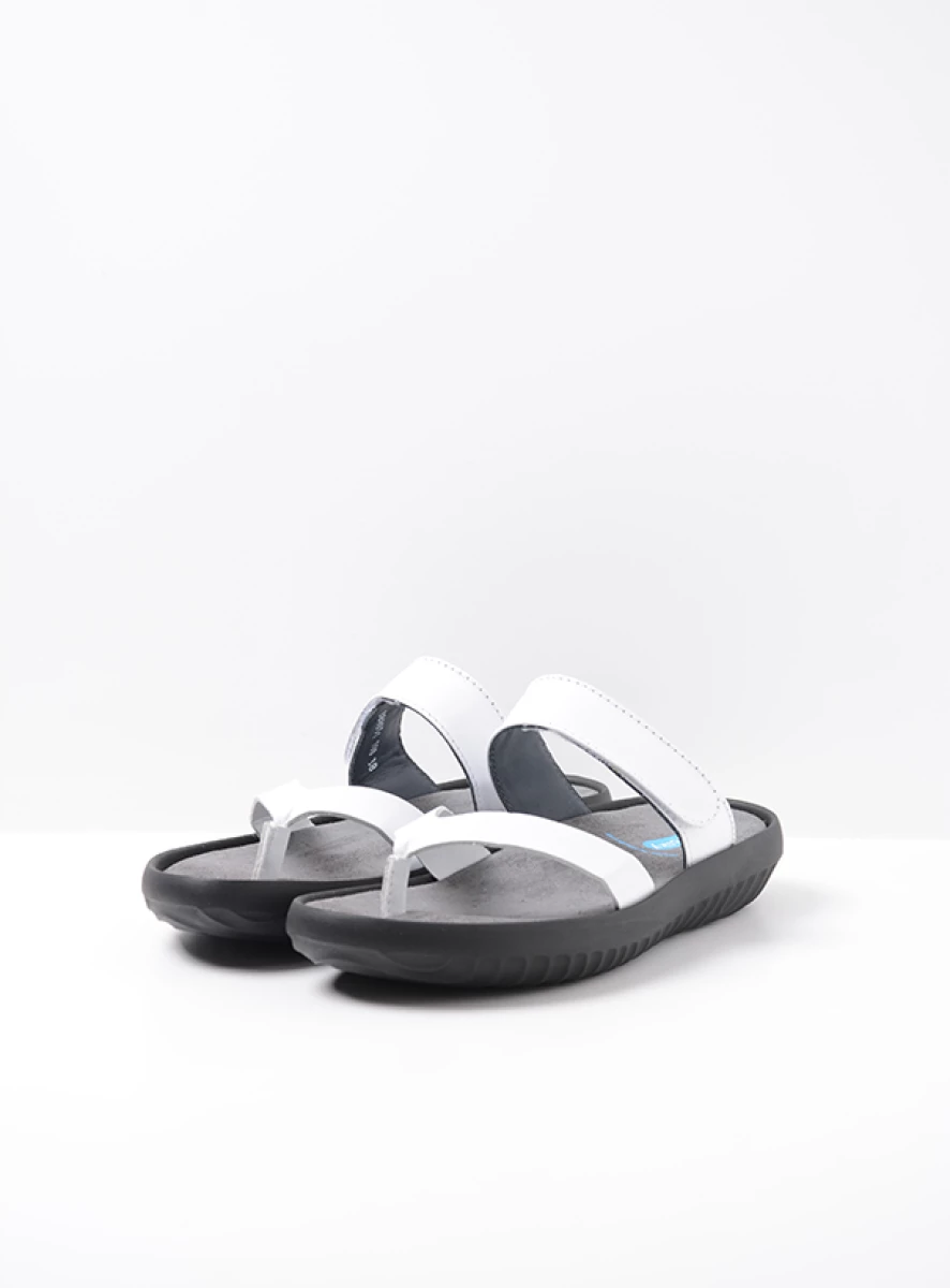 Wolky Flip flops dames 00880 Tahiti 31100 white leather