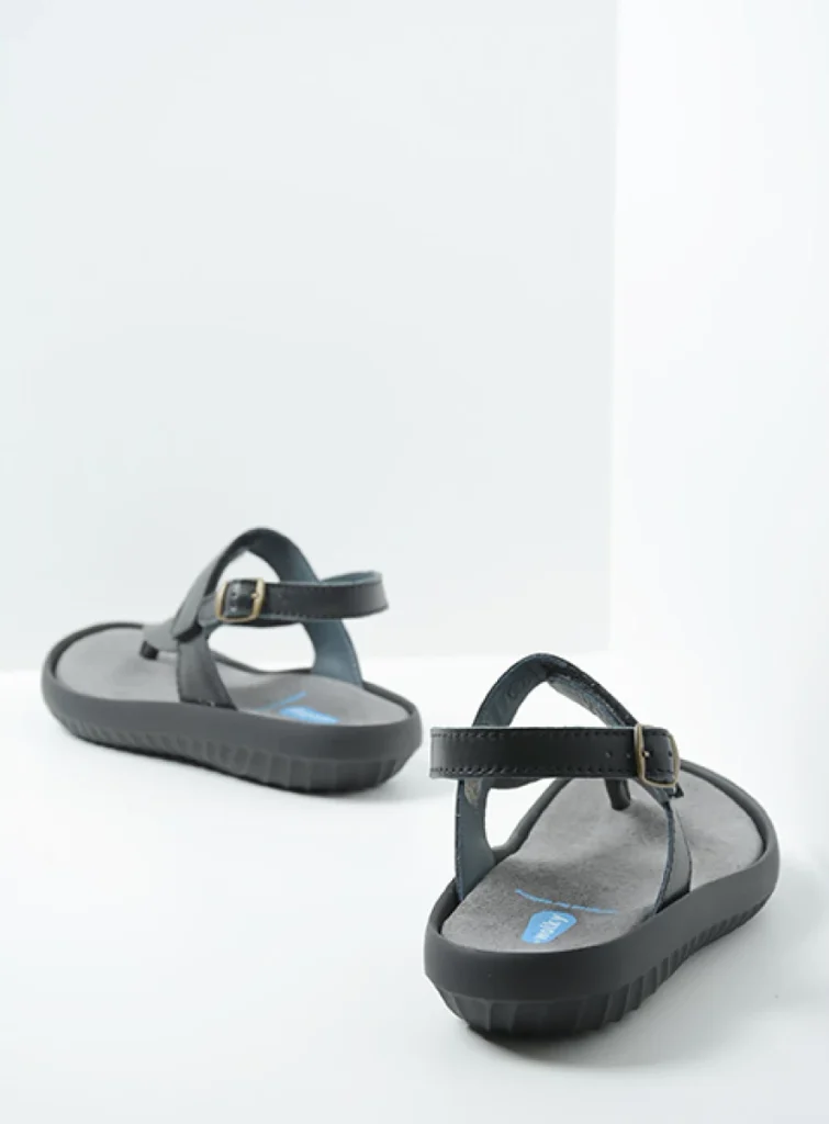 Wolky Sandals 00882 Cebu 31000 black matte leather