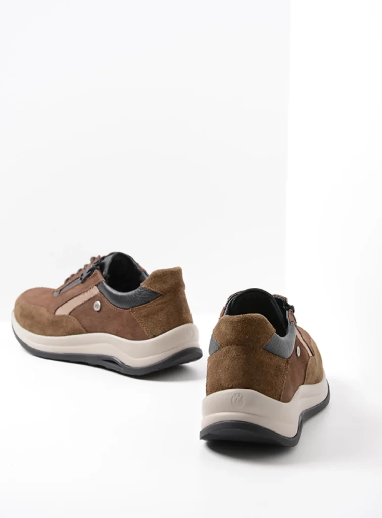 Wolky Trainers 00975 Cupar 90151 taupe combi leather