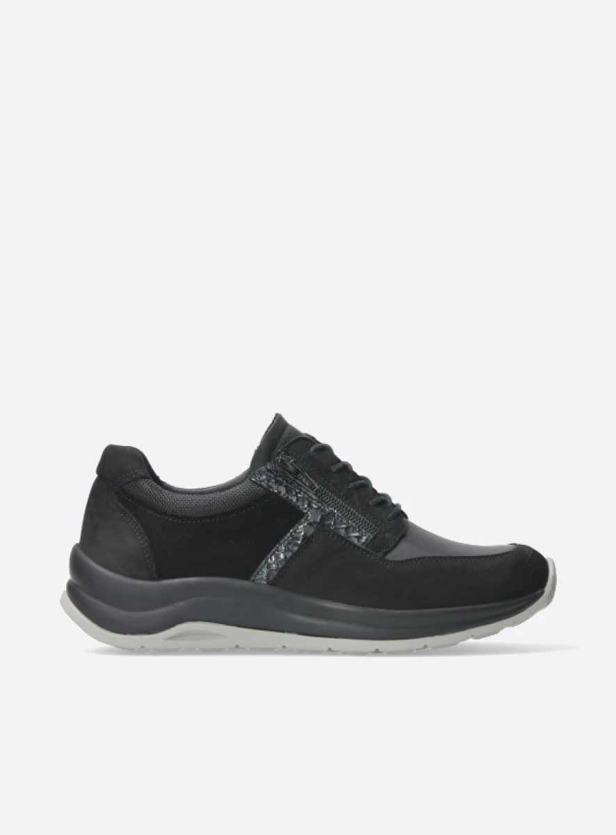 Wolky Trainers 00979 Comrie 91001 black combi leather