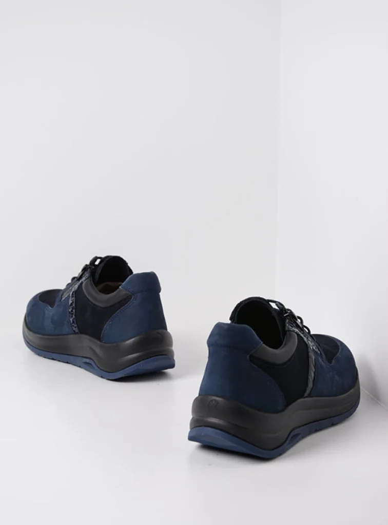 Wolky Trainers 00979 Comrie 91801 blue combi leather