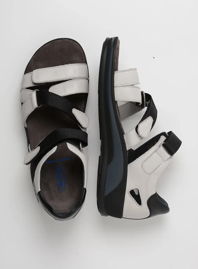 Wolky Sandals 01055 Desh 30121 offwhite leather