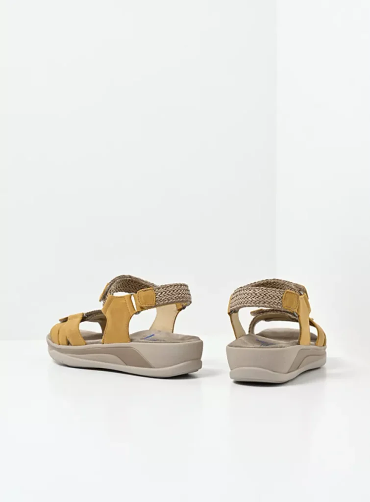 Wolky Sandals 01056 Acula 12930 amber nubuck