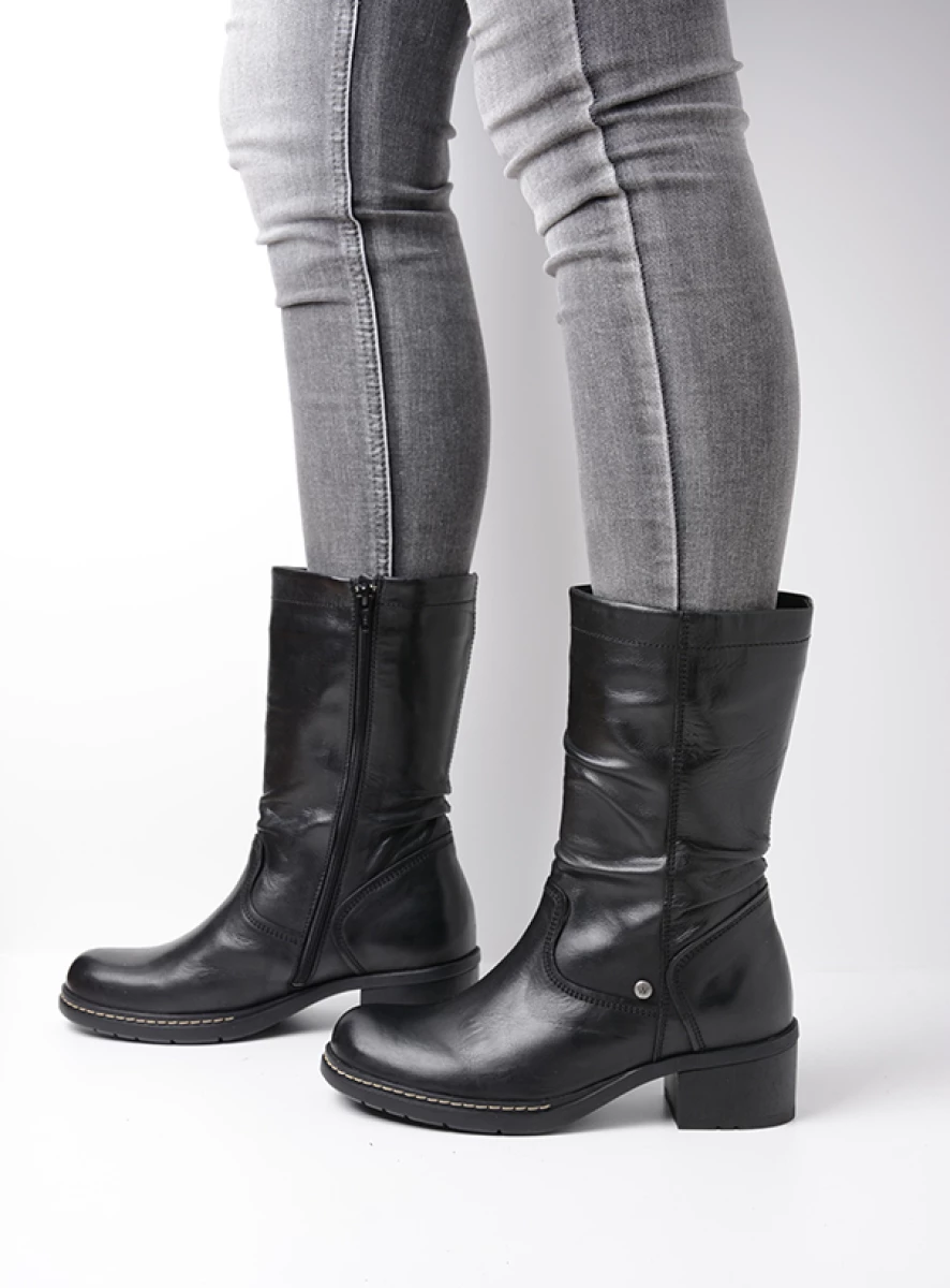 Wolky Boots 01261 Edmonton 30000 black leather