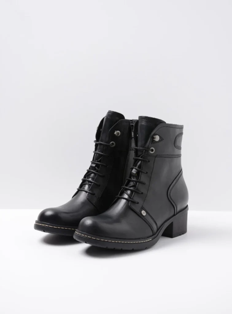 Wolky Boots 01266 Red Deer XW 30000 black leather