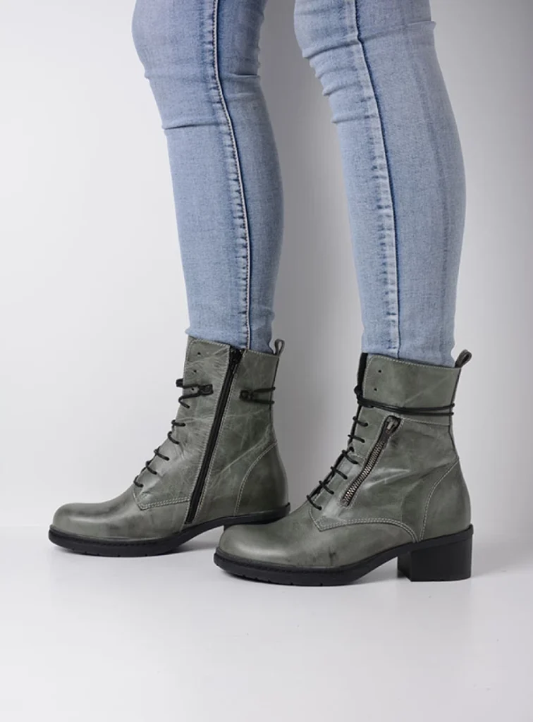 Wolky Boots 01273 Rimbley 37215 castor grey leer