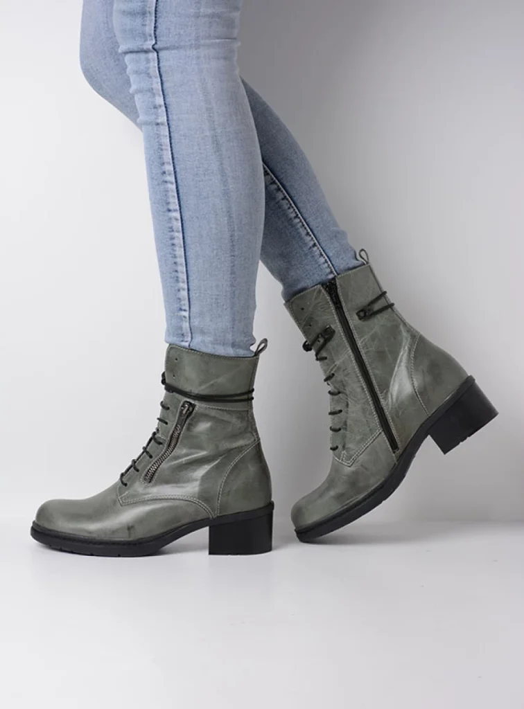 Wolky Boots 01273 Rimbley 37215 castor grey leer