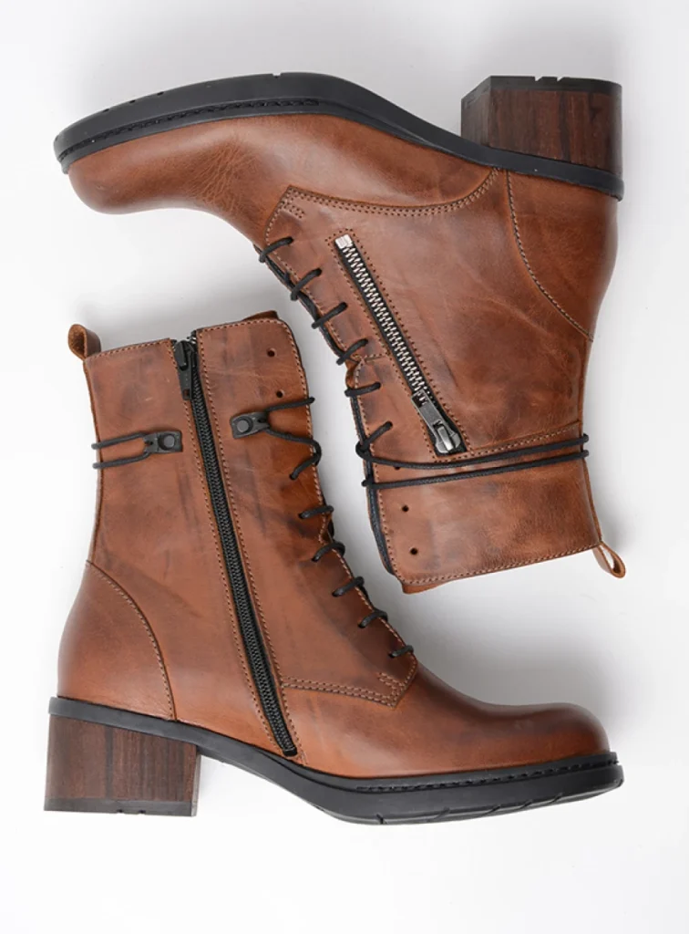 Wolky Boots 01273 Rimbley 37430 cognac leather