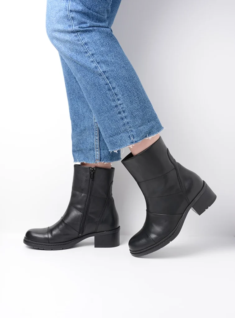 Wolky Boots 01274 Hinton 37000 black leather