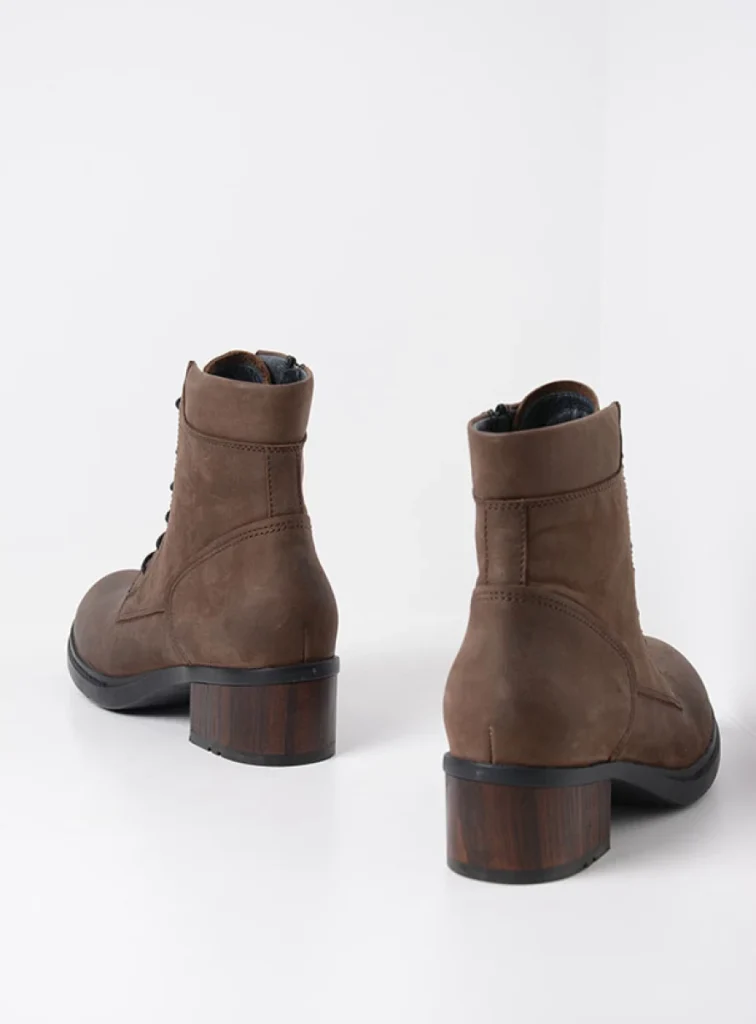 Wolky Lace up boots 01275 Edson XW 12300 brown nubuck