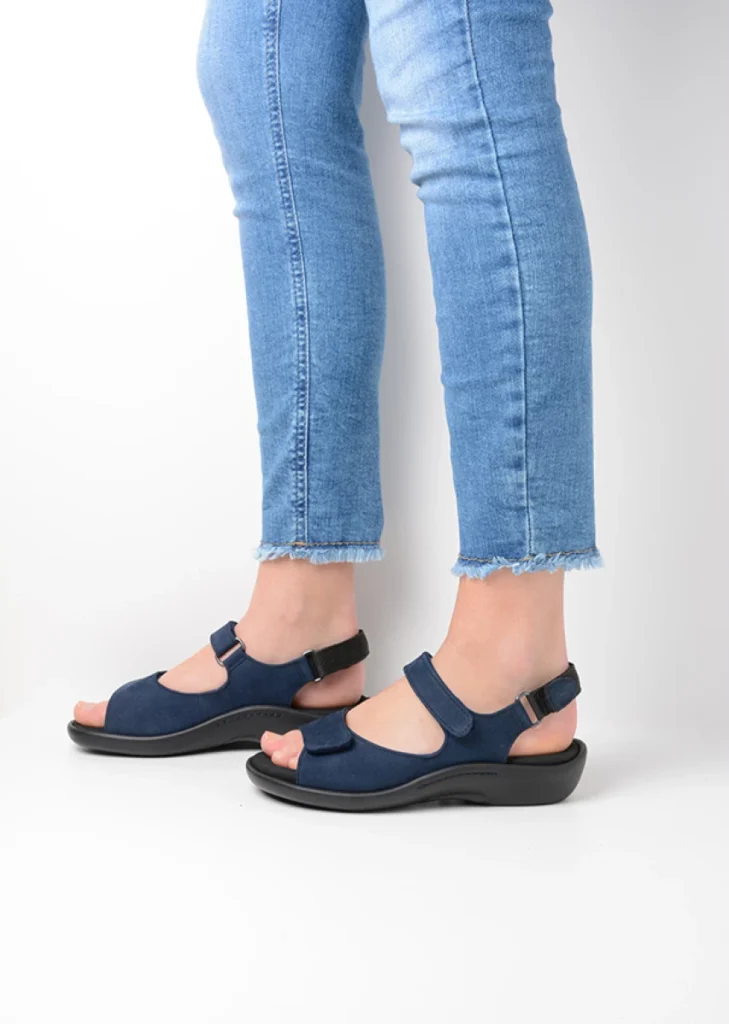 Wolky Sandals 01300 Salvia 11820 denim nubuck