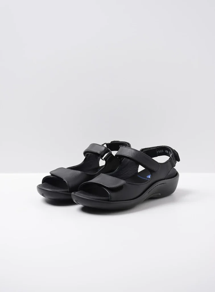 Wolky Sandals 01300 Salvia 30000 black leather