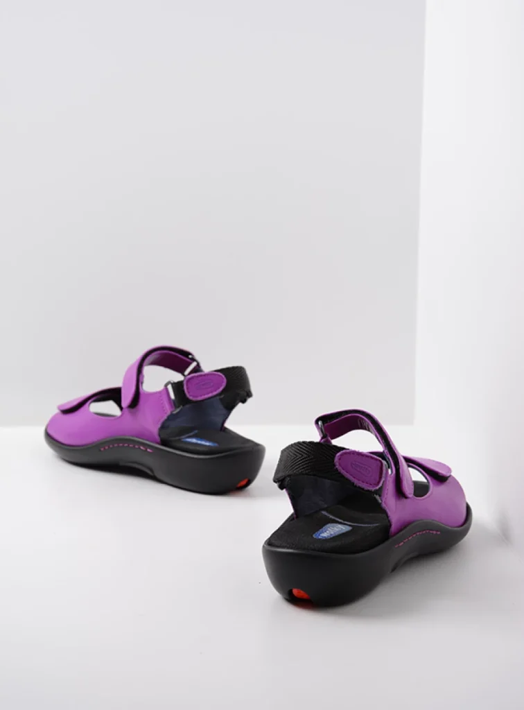 Wolky Sandals 01300 Salvia 30660 fuchsia leather