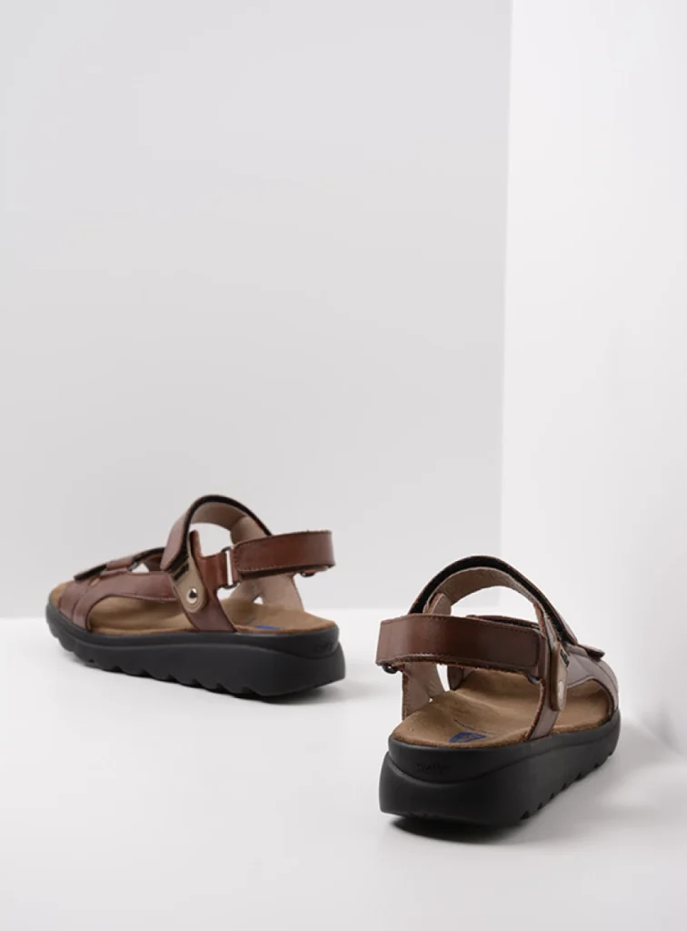 Wolky Sandals 01525 Mile 50430 cognac leather