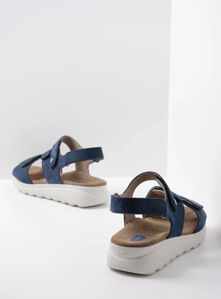 Wolky Sandals 01526 Yard 11820 denim nubuck