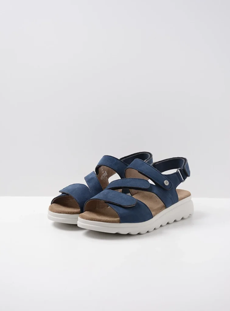 Wolky Sandals 01526 Yard 11820 denim nubuck