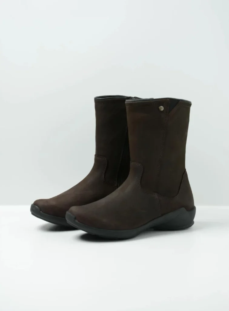 Wolky Boots 01578 Sole WR 16305 dark brown nubuck