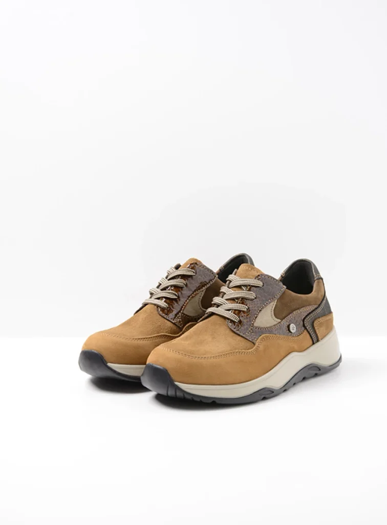 Wolky Trainers 01580 Sappho 90431 cognac combi leather