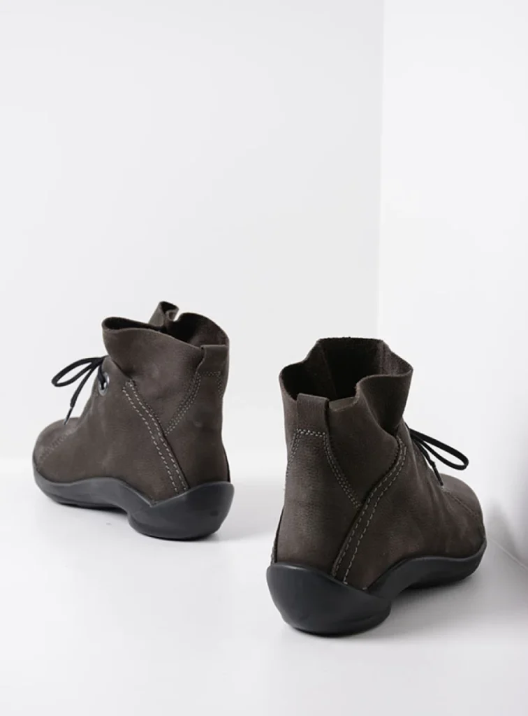 Wolky Lace up boots 01657 Diana 11301 carbon nubuck