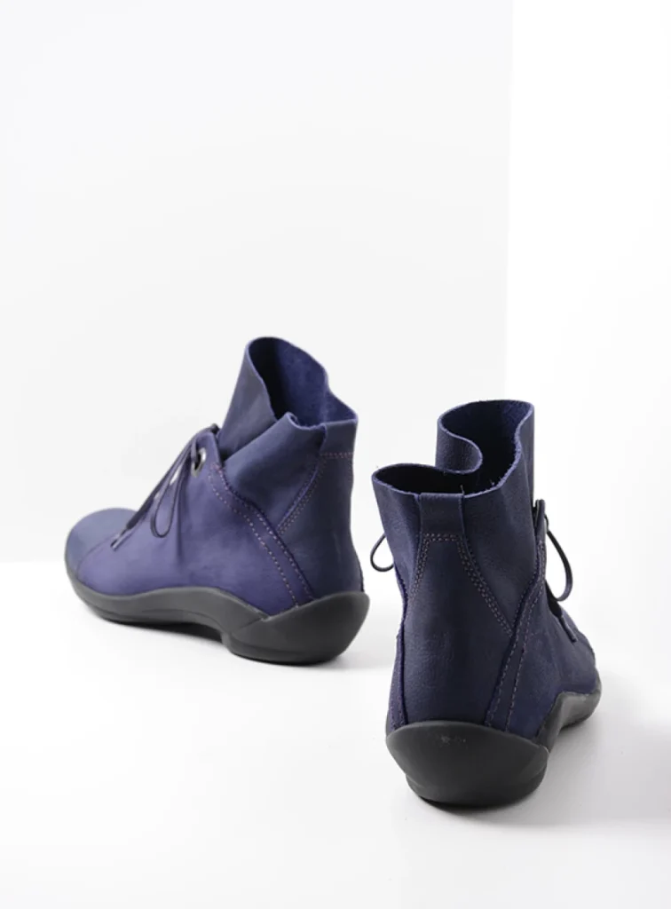 Wolky Lace up boots 01657 Diana 11600 purple nubuck