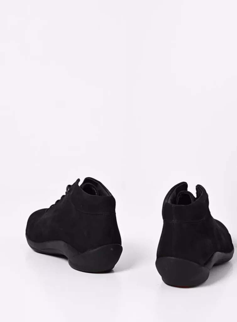 Wolky Lace up shoes 01674 Louise 10000 black nubuck