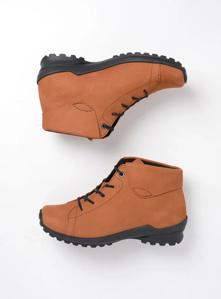 Wolky Lace up boots 01737 Teton 11430 cognac nubuck