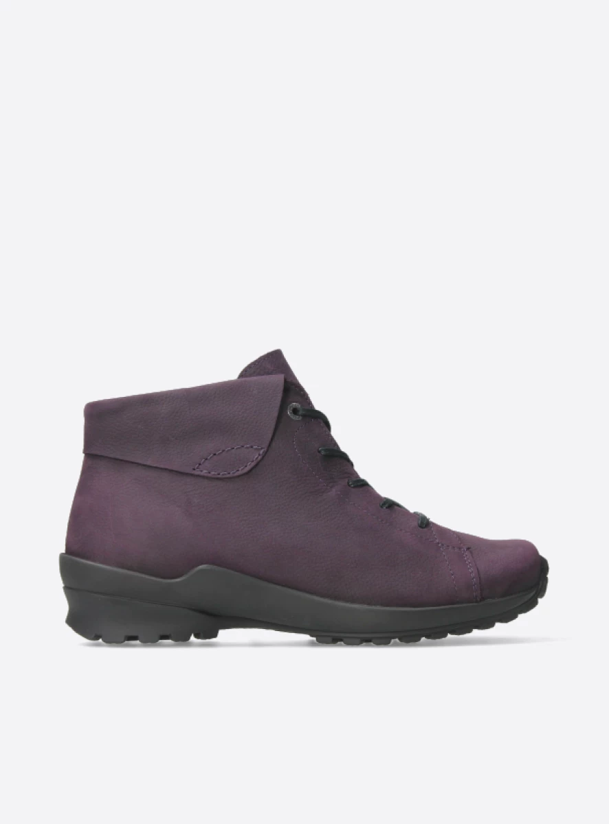 Wolky Lace up shoes 01737 Teton 11600 purple nubuck