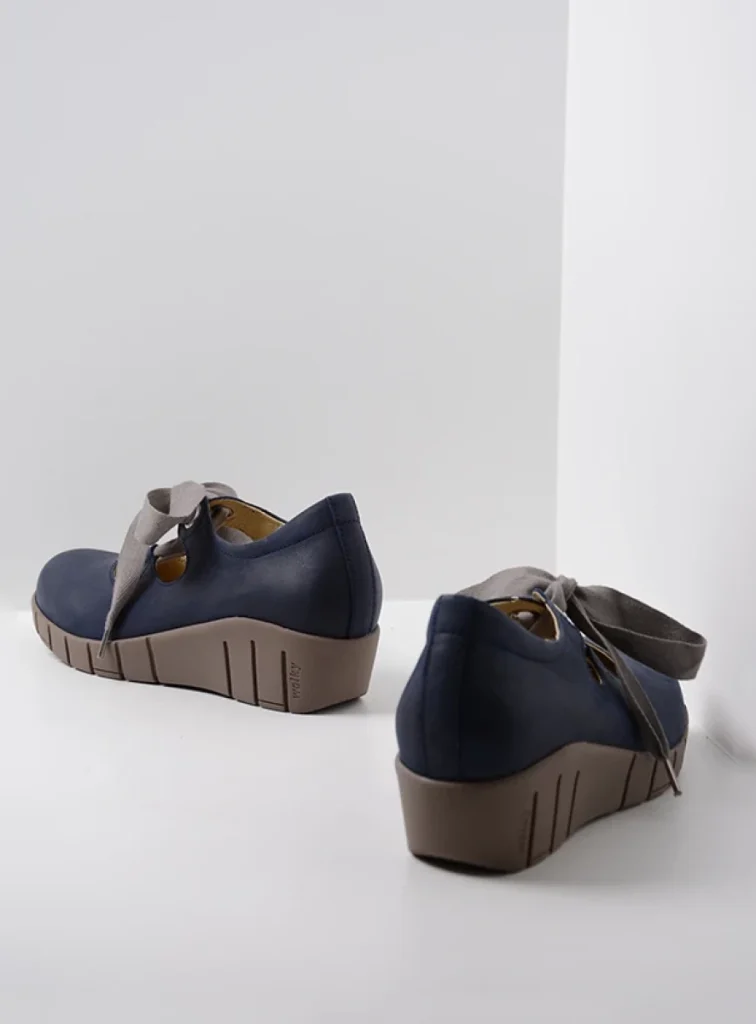 Wolky Lace up shoes 01781 Boston 10870 blue-summer nubuck