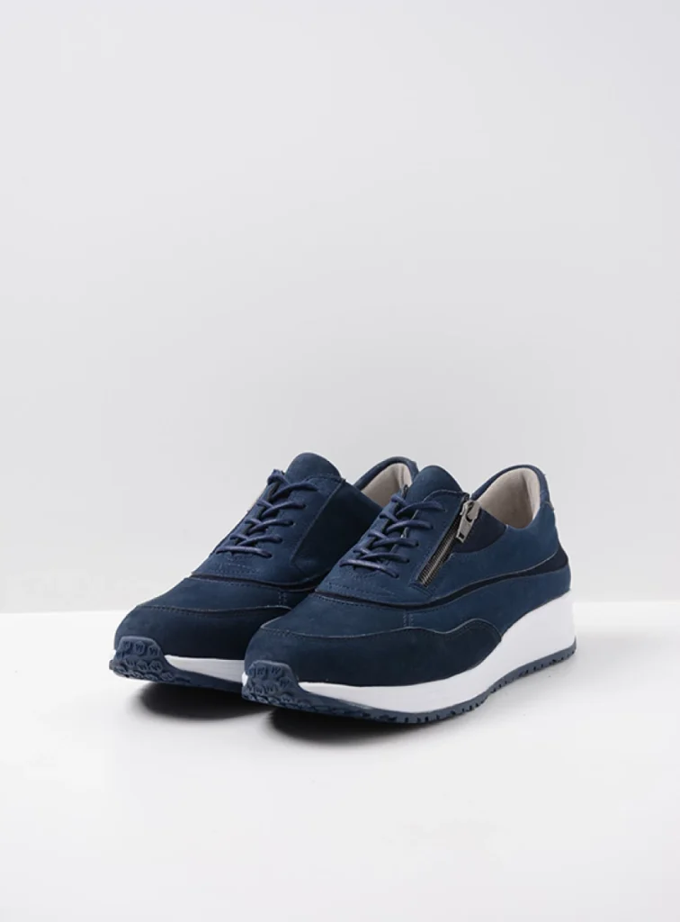 Wolky Lace up shoes 02278 Sprint 11820 denim nubuck