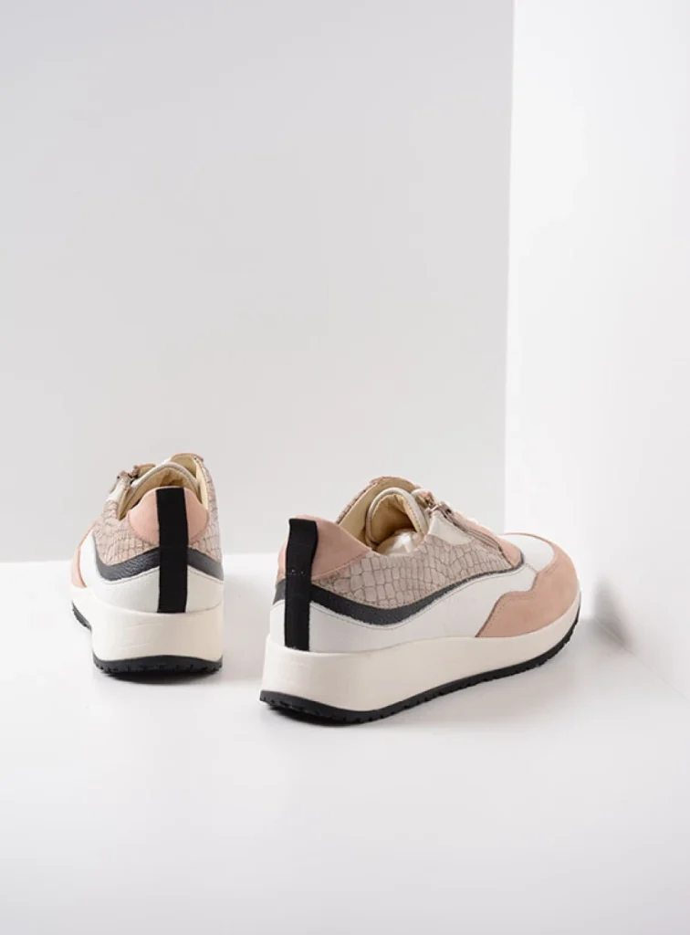 Wolky Trainers 02278 Sprint 91612 offwhite combi leather