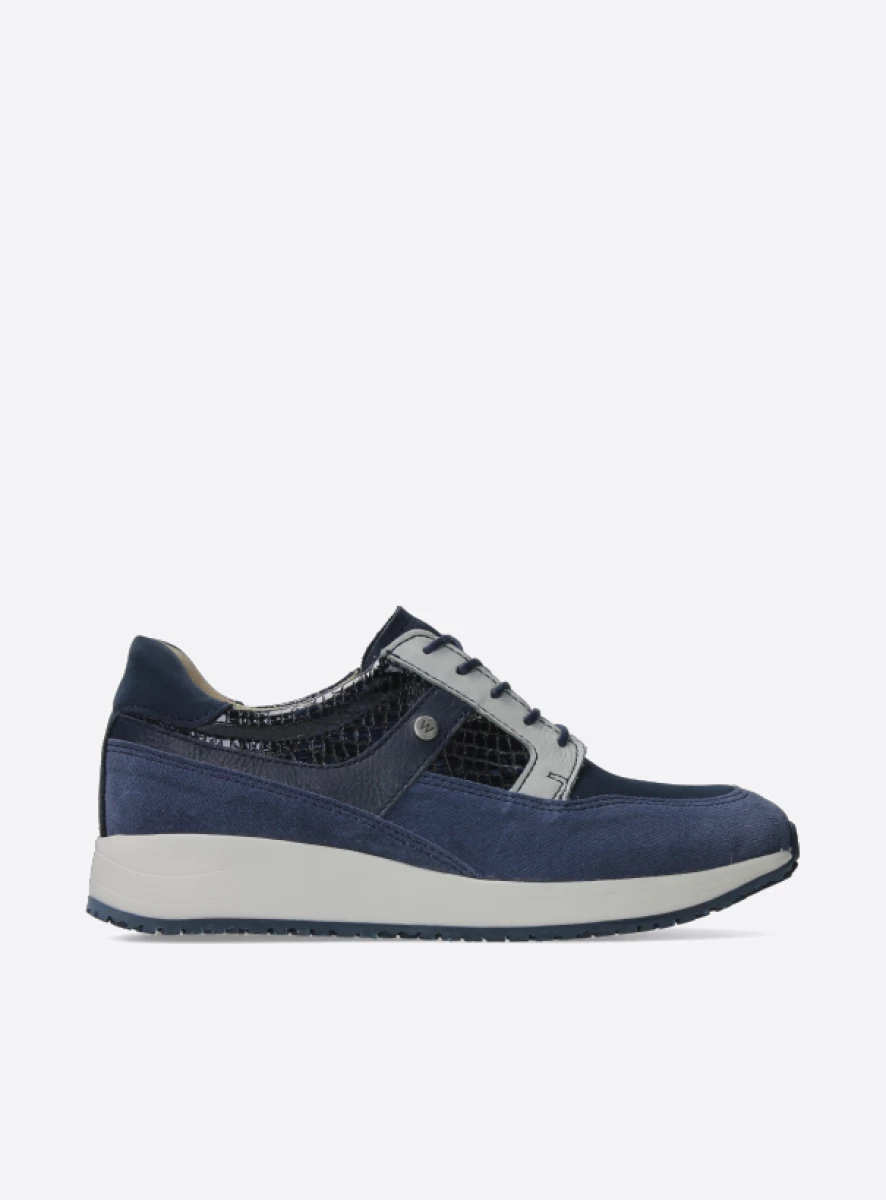 Wolky Lace up shoes 02279 Hammer 91820 denim combi leather