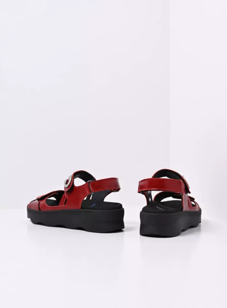 Wolky Sandals 02350 Medusa 33530 burgundy leather