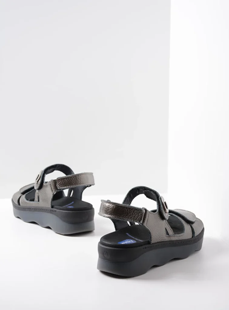 Wolky Sandals 02350 Medusa 71210 anthracite leather