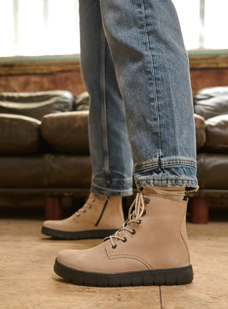 Wolky Lace up boots 02377 New Wave 10125 safari nubuck