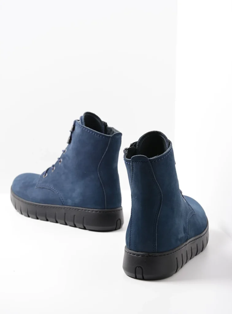 Wolky Lace up boots 02377 New Wave 10820 denim nubuck