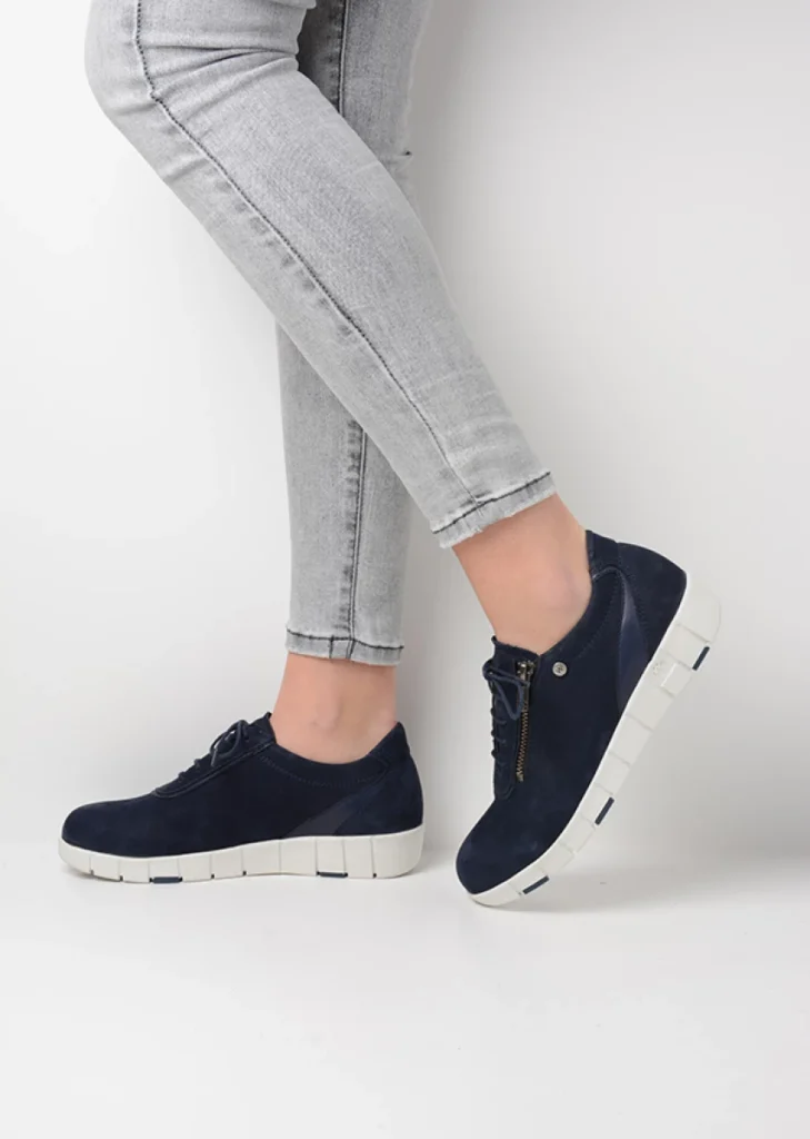 Wolky Lace up shoes 02452 Etosha HV 13870 blue-summer nubuck